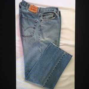 💋Levi's 505 Regular Fit Straight Zip Fly Jeans